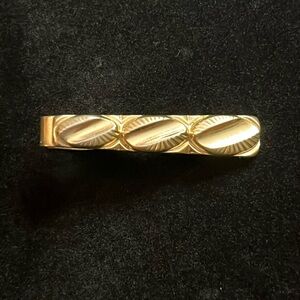 Speidel Tie Clip Gold Tone